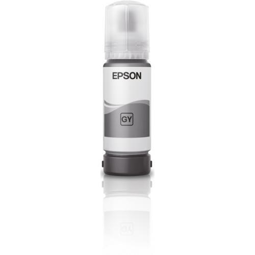 Cartus cerneala Epson 115, grey, capacitate 70ml / 6200 pagini, compatibil cu: Epson EcoTank L8160, EcoTank L8180. [1]