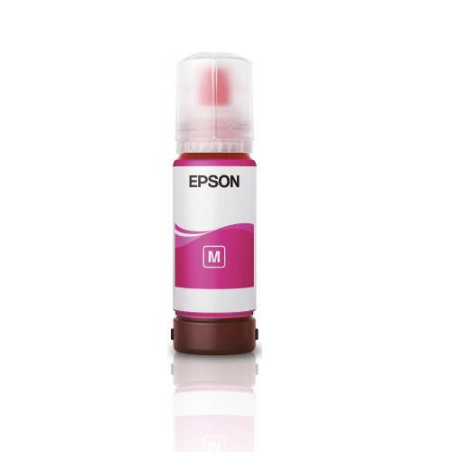 Cartus cerneala Epson 115, magenta, capacitate 70ml / 6200 pagini, compatibil cu: Epson EcoTank L8160, EcoTank L8180. [1]
