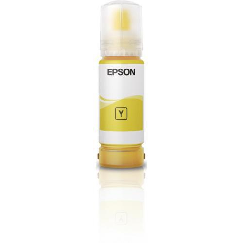 Cartus cerneala Epson 115, yellow, capacitate 70ml / 6200 pagini, compatibil cu: Epson EcoTank L8160, EcoTank L8180. [1]