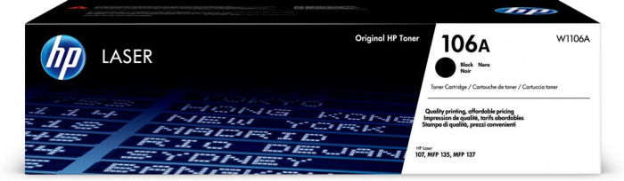 Cartus toner HP 106A Original Black Multipack [1]