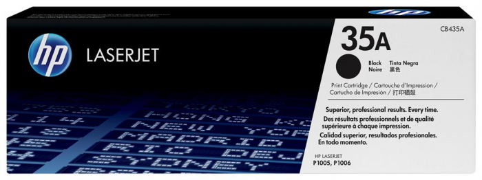 Cartus toner HP 35A Original Black [1]