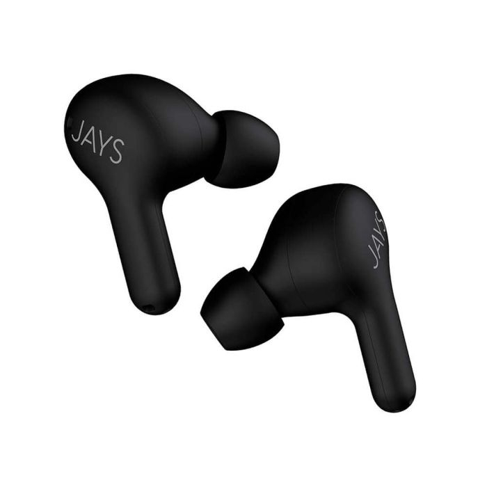 Căști Jays T-Seven Bluetooth, BT 5.0, anulare activă a zgomotului, TWS, negru [2]