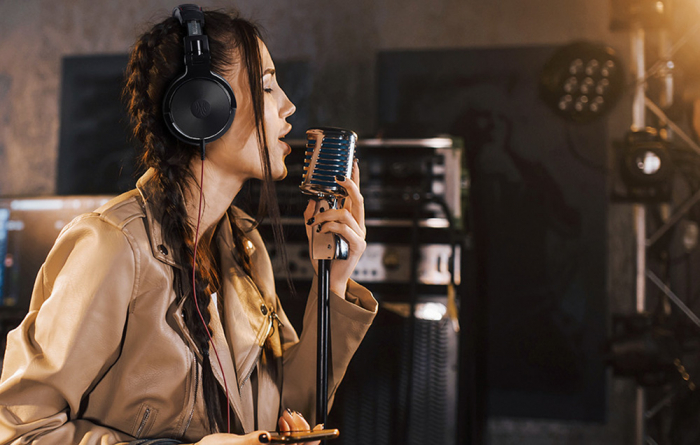 Căști OneOdio Pro 50 over-ear, drivere 50 mm Hi‑Res, dual jack 3.5 + 6.3 mm, pliabile, microfon [6]