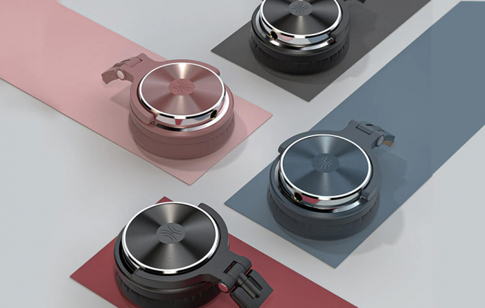 Căști OneOdio Pro10 over-ear cu cablu audio, culoare gri [3]