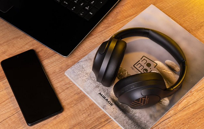 Căști Wireless PowerLocus P3 – Sunet Hi-Fi, Anulare Zgomot, Autonomie 50 Ore, Bluetooth 5.3, Design Negru-Auriu [3]