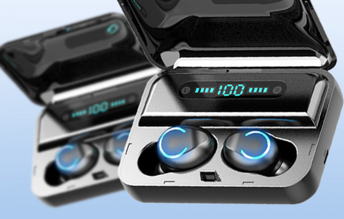 Căști wireless Remax Stereo TWS-43 (negru) [3]