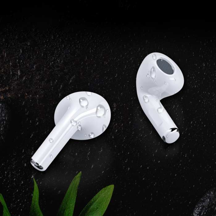 Căști Wireless Choetech TWS BH-T08 Alb – Sunet Clar, Autonomie Lungă, Cu Carcasă de Încărcare [6]