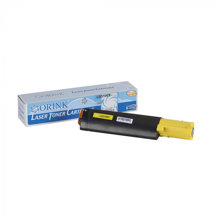 Dell 3100 toner yellow ORINK [1]
