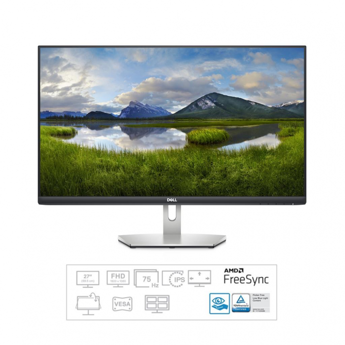 DELL S Series S2721HN 68.6 cm (27") 1920 x 1080 pixels Full HD LCD Grey [10]