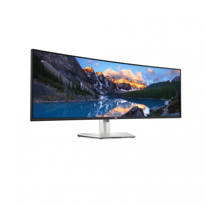 DELL UltraSharp U4924DW 124.5 cm (49") 5120 x 1440 pixels 5K Ultra HD LCD Black, Silver [3]