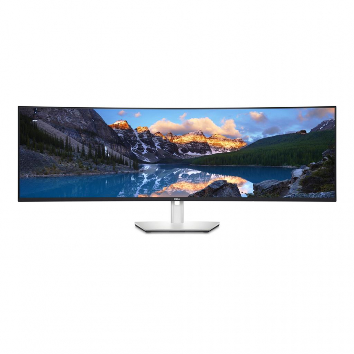 DELL UltraSharp U4924DW 124.5 cm (49") 5120 x 1440 pixels 5K Ultra HD LCD Black, Silver [1]