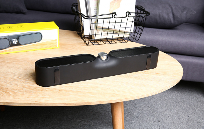 Difuzor portabil Bluetooth 5.0 Foneng BL12 negru – Sunet de înaltă calitate, baterie de 2400 mAh și multiple opțiuni de conectivitate [4]