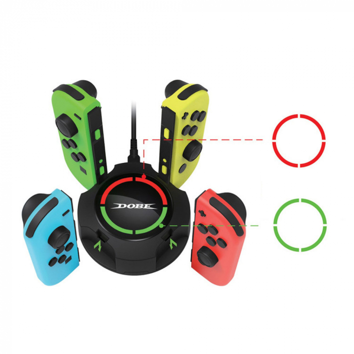 Dobe round Joy-Con charging station for Nintendo Switch black (TNS-1882) [6]