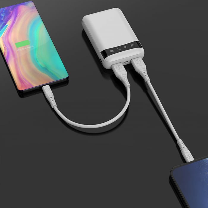 Dudao PowerBank portabil USB 10000mAh alb (K3Pro mini) [3]