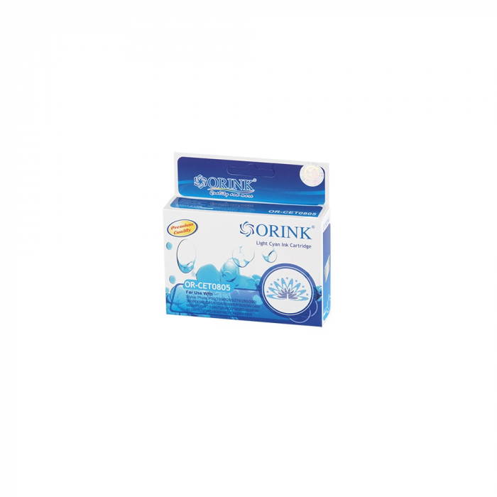Epson T0805 ink cartridge light cyan ORINK [1]