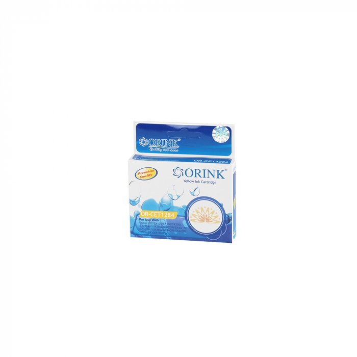 Epson T1284 ink cartridge yellow, Orink [1]