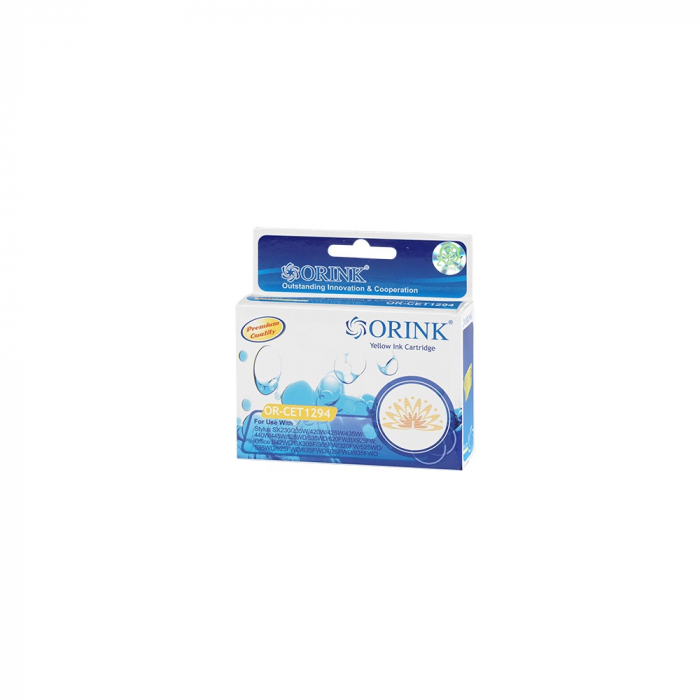 Epson T1294 ink cartridge yellow, ORINK [1]