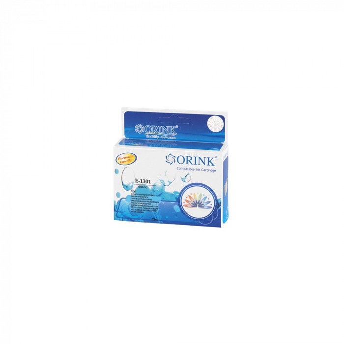 Epson T1301 ink cartridge black, ORINK [1]