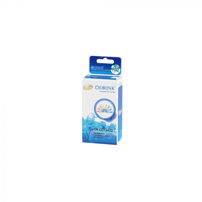 Epson T2432 ink cartridge cyan, ORINK [1]