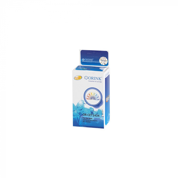 Epson T2434 ink cartridge yellow, ORINK [1]