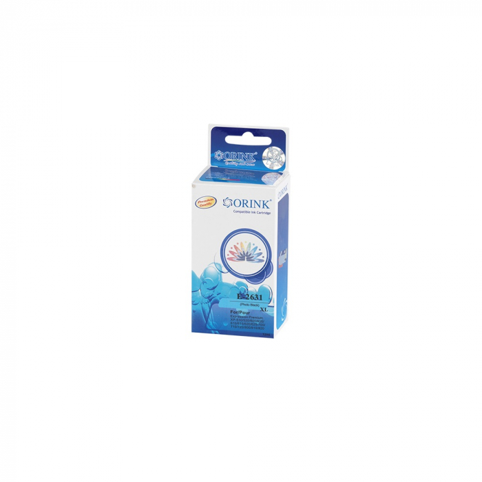 Epson T2631 ink cartridge black, ORINK [1]