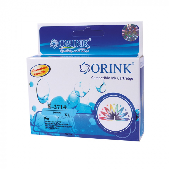 Epson T2714 ink cartridge yellow, Orink [1]