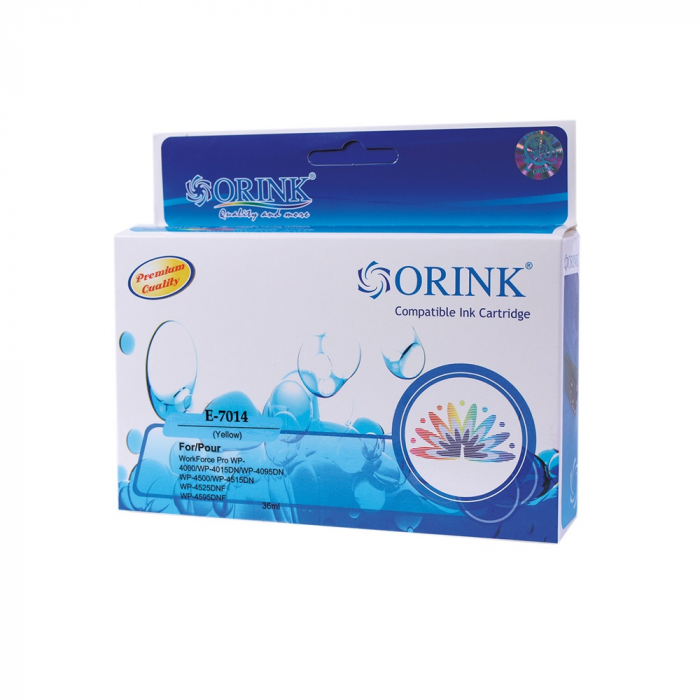 Epson T7014 ink cartridge yellow, Orink [1]