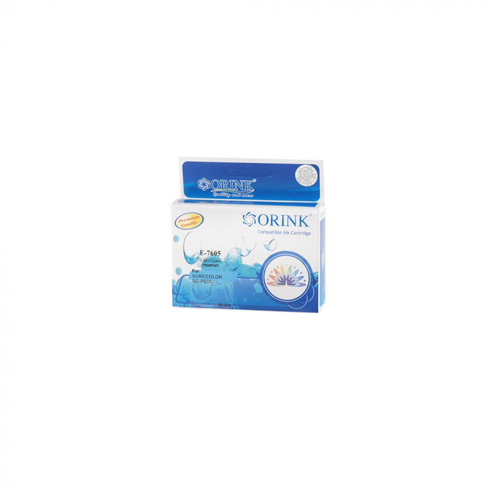 Epson T7605 ink cartridge light cyan Orink [1]