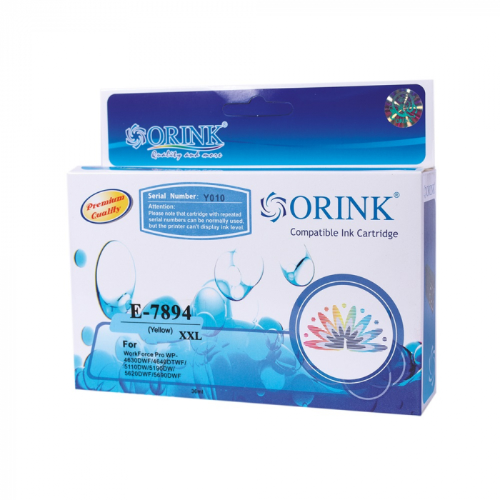 Epson T7894 ink cartridge yellow, Orink [1]