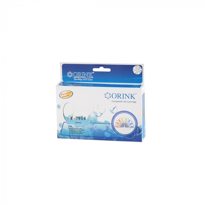 Epson T7914 ink cartridge yellow, Orink [1]