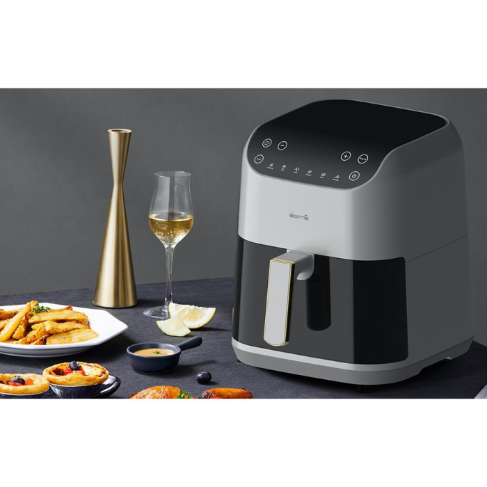 Friteuză cu aer cald Deerma DEM-KZ130W 5.5L, 1300W, alb/negru [3]