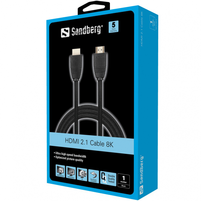 HDMI 2.1 Cable 8K, 1m [2]