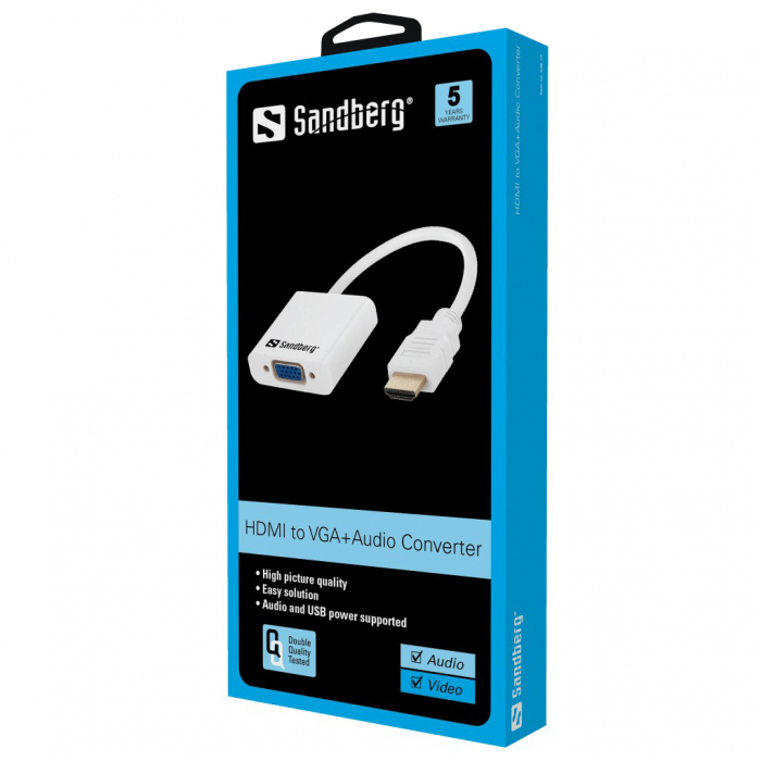 HDMI to VGA + Audio Converter [3]