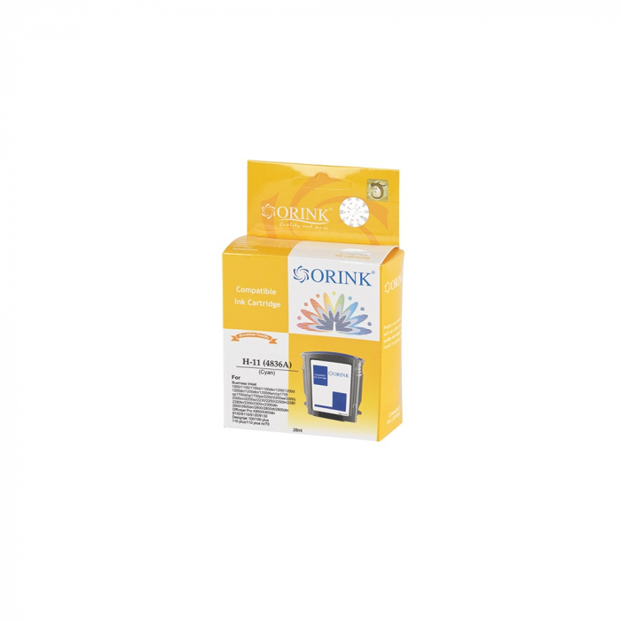 Hp 11/C4836AE ink cartridge cyan, Orink [1]