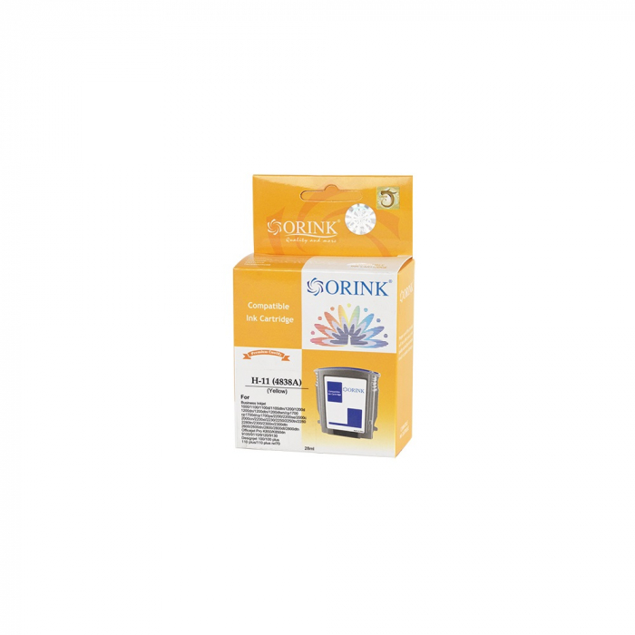 Hp 11/C4838AE ink cartridge yellow, Orink [1]