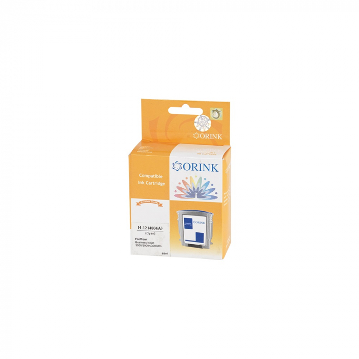 Hp 12/C4804 ink cartridge cyan, Orink [1]