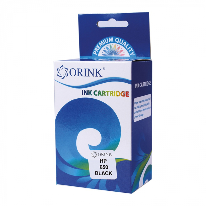 Hp 650/CZ101AE ink cartridge black, ORINK [1]