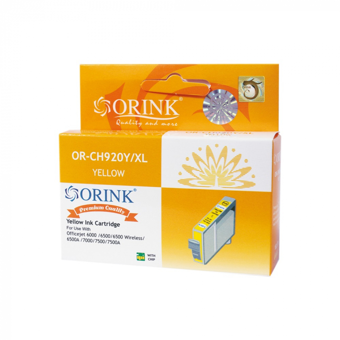 Hp 920XL/CD974A ink cartridge yellow, ORINK [1]
