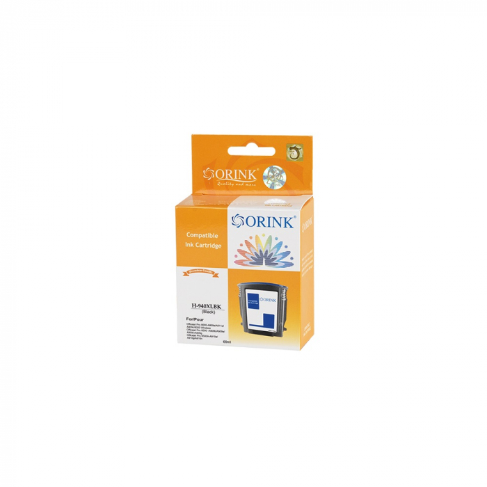 Hp 940XL/C4906AE ink cartridge black, ORINK [1]