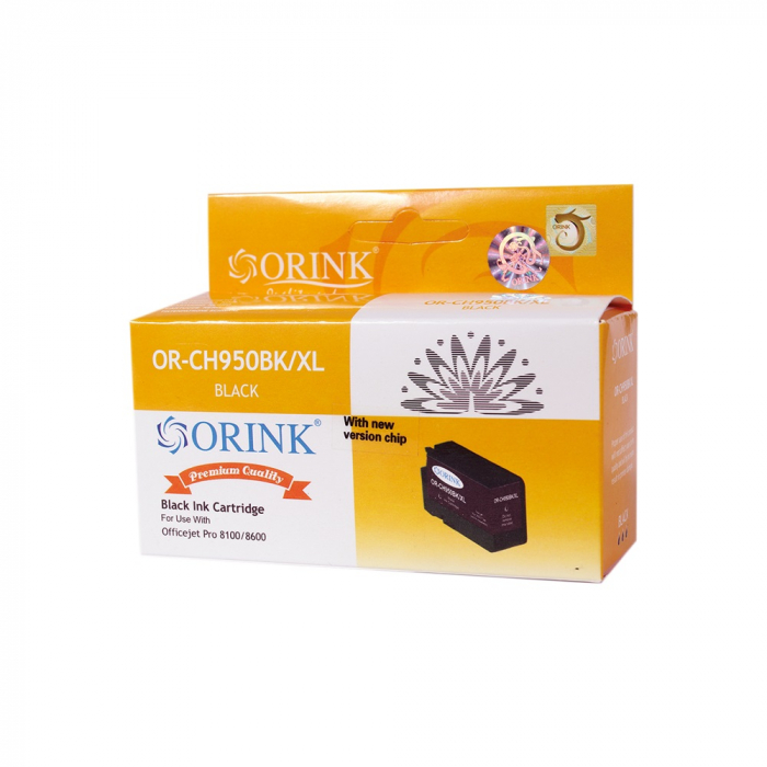 Hp 950XL/CN045AE ink cartridge black, ORINK [1]