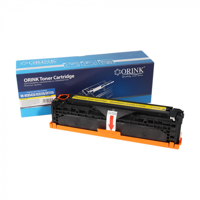 Hp CB542A/CE322A/CF212A/Canon crg716 toner yellow ORINK [1]