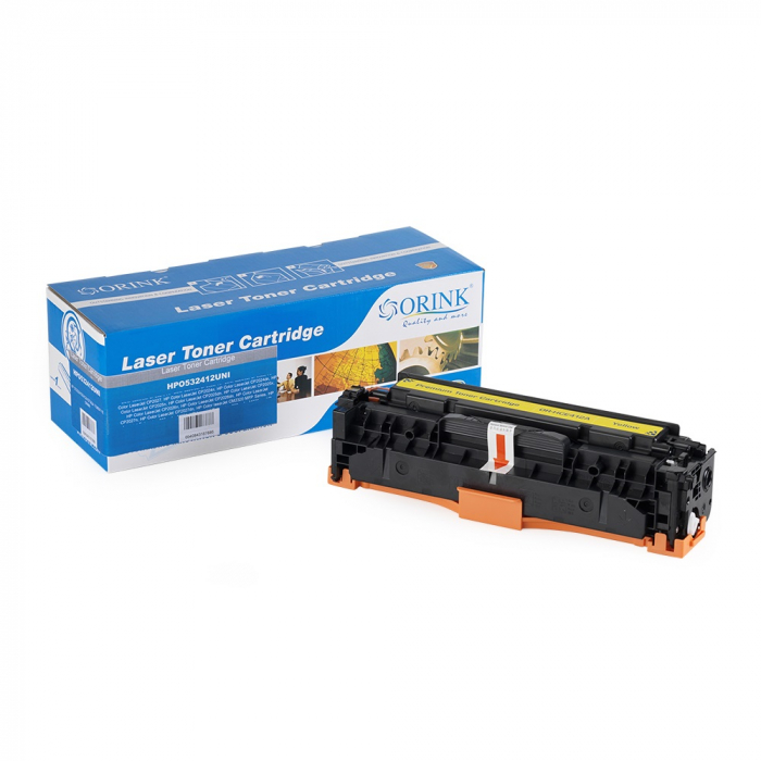 Hp CC532A/CE412A/CF382A/Canon crg718 toner yellow ORINK [1]