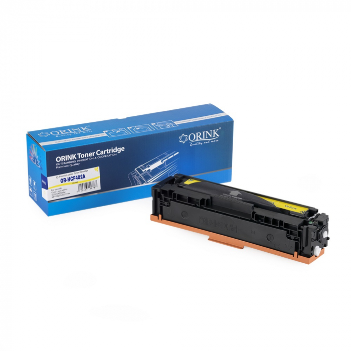 Hp CF402A toner yellow ORINK [1]