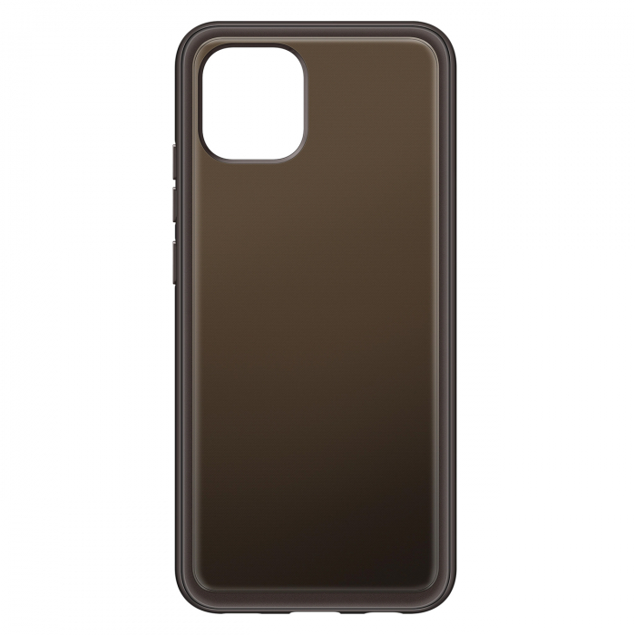 Husă moale și transparentă pentru Samsung Galaxy A03 neagră (EF-QA036TBEGEU) [2]