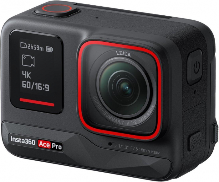 Insta360 Ace Pro Standalone, rezolutie foto "48MP, video format MP4, timp incarcare 46 min, negru [3]