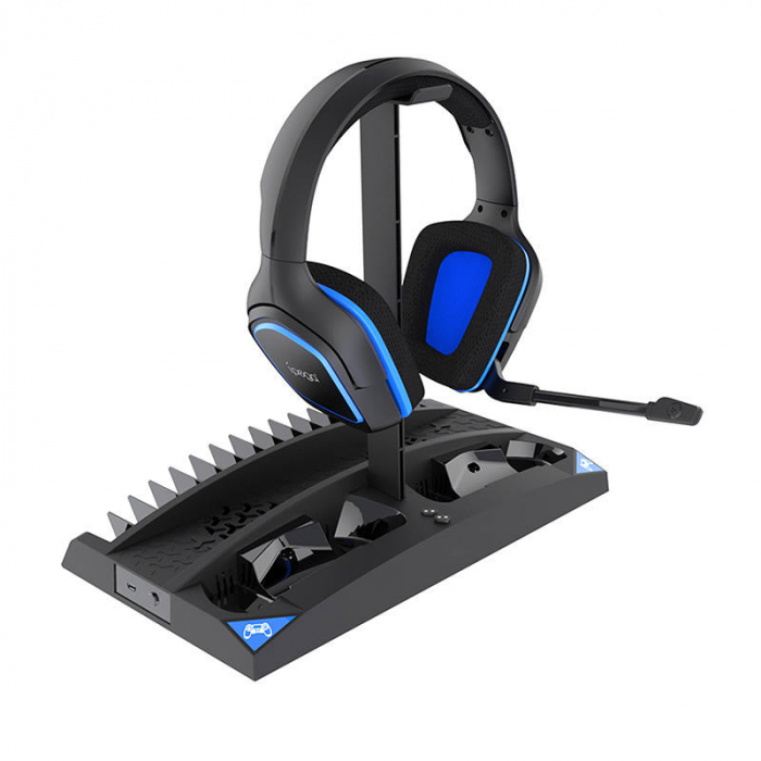 iPega PG-P4009 Multifunctional Stand for PS4 and accessories (black) [1]