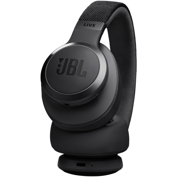 JBL LIVE 770NC Negru– căști wireless over‑ear Bluetooth 5.3, ANC adaptiv, 65 h autonomie [3]