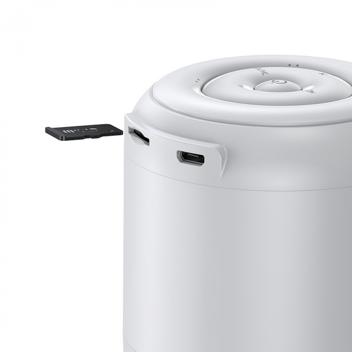 Joyroom portable wireless bluetooth speaker 5W 2200mAh white (JR-ML01) [2]