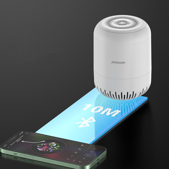 Joyroom portable wireless bluetooth speaker 5W 2200mAh white (JR-ML01) [3]