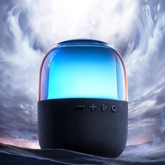 Boxă wireless Bluetooth 5.3 Joyroom JR-ML05 cu iluminare RGB – Sunet HiFi de 8W, baterie de 1500 mAh și moduri multiple de redare [2]